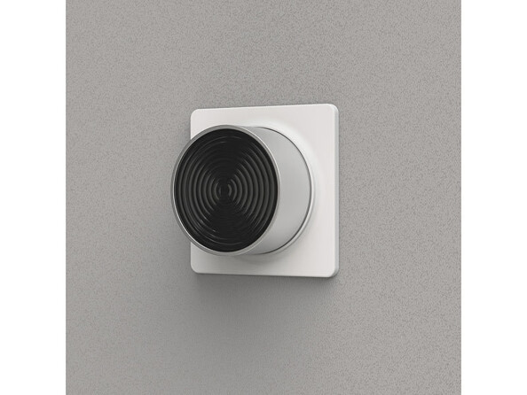 Interrupteur variateur sans fil connecté pour luminaires ELESION mise en situation en montage mural