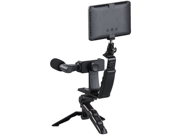 kit de vlogging contient tout le nécessaire, que ce soit pour diffuser des vidéos en direct, faire des clips de 30 secondes ou des portraits photos classiques