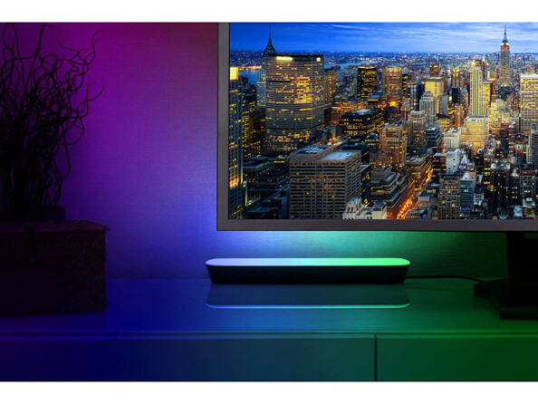 2 lampes d'ambiance USB à LED RVB CCT avec contrôle par application