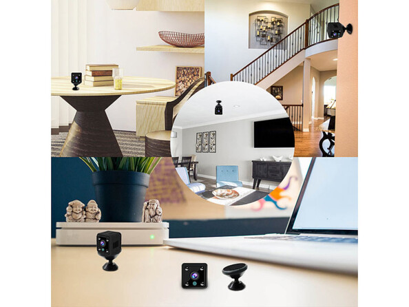 Mini caméra connectée Full HD avec vision nocturne infrarouge IPC-130.mini