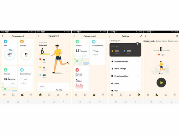 Montre sport connectée PW-510.app