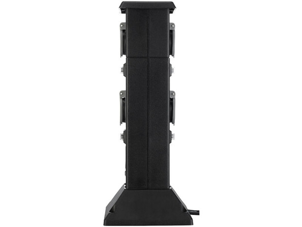 Multiprise de jardin connectée et intelligente avec 4 prises et commandes vocales vue de coté