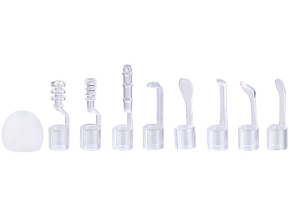 Nettoyeur d'oreille avec 8 embouts différents pour nettoyage doux du conduit auditif