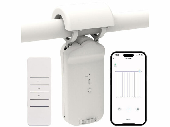 Ouvre-rideau automatique connecté et télécommandé