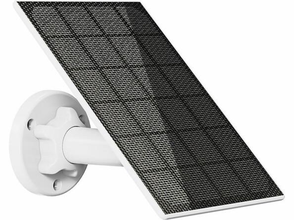 Paneau solaire pour caméra alimentée par micro-usb