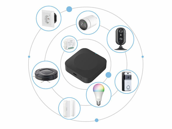 Passerelle réseau wifi avec fonction bluetooth Mesh avec un nuage de produits compatibles