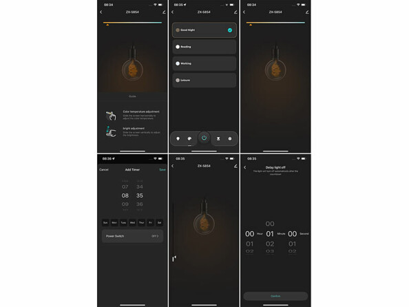 application pour luminaire LED
