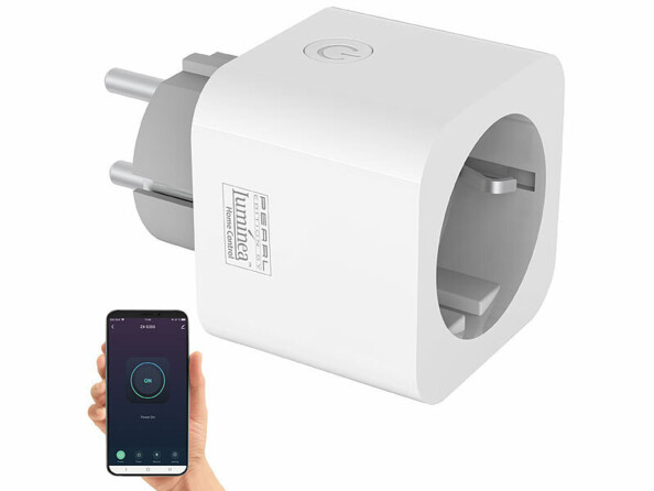 Prise connectée SF-505.avs avec wattmètre et commandes vocales