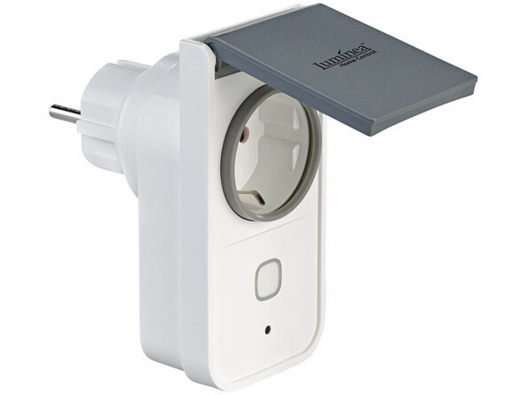 Prise d'extérieur connectée SF-560.avs avec wattmètre et commandes vocales