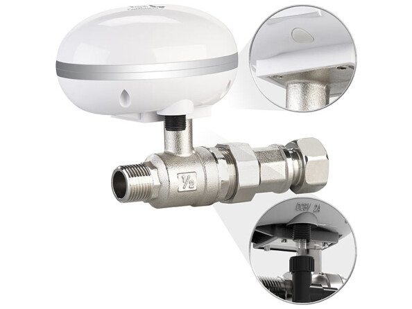 programmateur connecté pour l'irrigation avec débit d'eau réglable