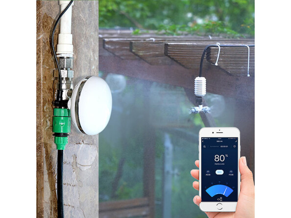 Application connecté programmateur d'arrosage connecté BWC-520