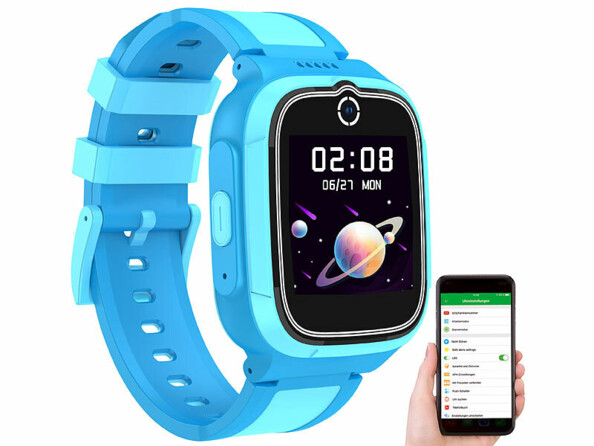 Montre connectée pour enfants avec fonction GPS et appel vidéo