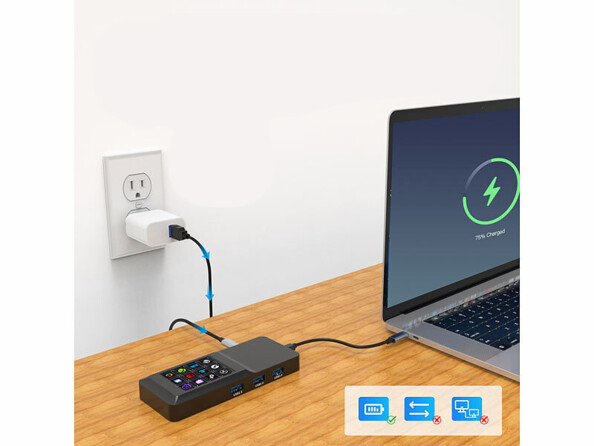 Hub USB-C multifonction HDMI 4K / USB / LAN