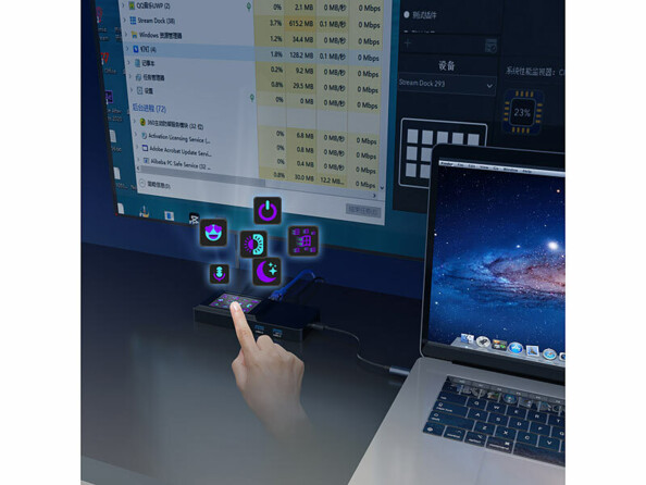 Station d'accueil USB-C HDMI 4K / USB / LAN