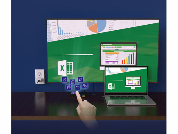 Station d'accueil USB-C HDMI 4K / USB / LAN