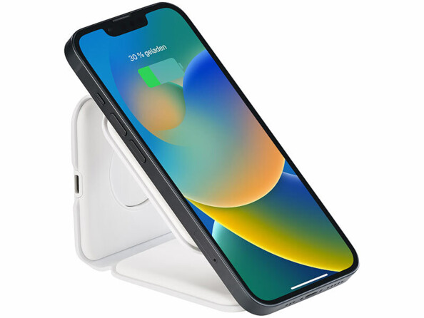 Station de chargement sans fil 15 W pour smartphone, Apple Watch, AirPods