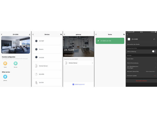Tablette tactile connectée avec passerelle ZigBee