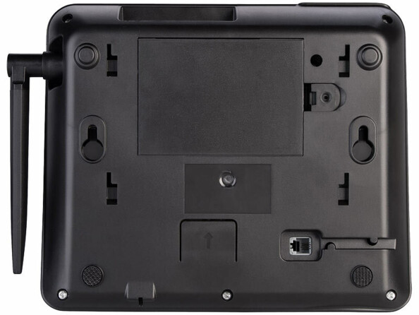 Téléphone fixe 4G double SIM vu de dessous