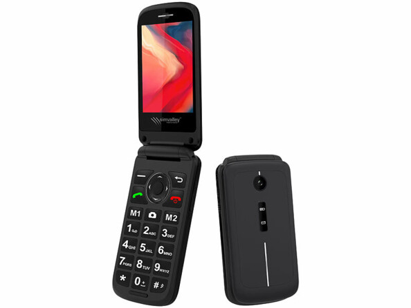 Téléphone portable à clapet 4G pour seniors