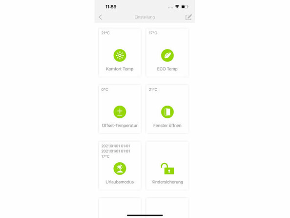 5 têtes thermostatiques ZigBee connectées pour radiateur