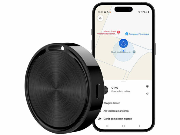 Traceur localisateur d'objets compatible application Find My Device de Google