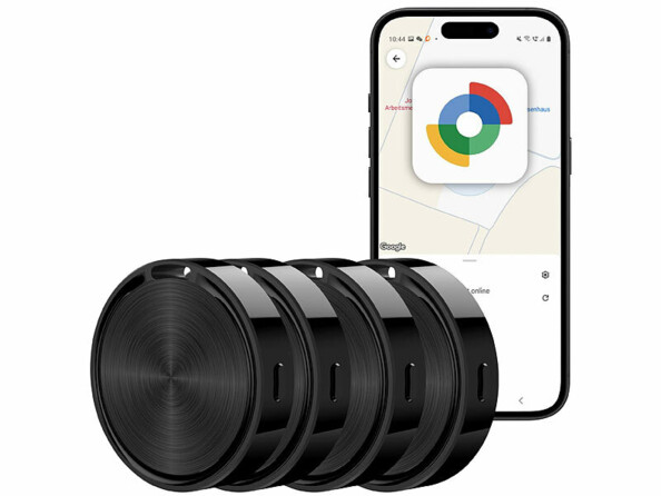4 Traceurs localisateurs d'objets compatibles application Find My Device de Google
