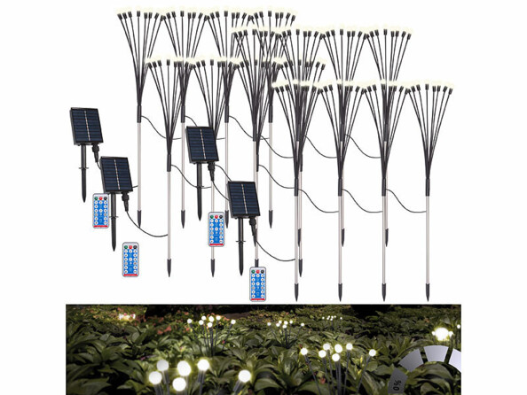 Pack de 16 lampes lucioles solaires avec mode d'emploi en français