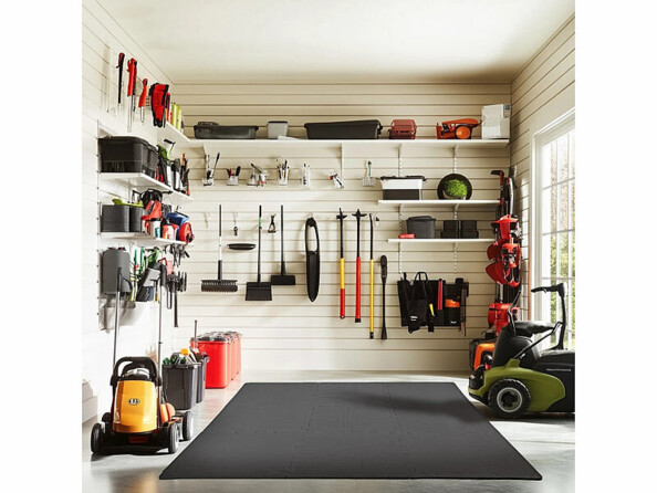 18 tapis de sol insonorisants pour garage