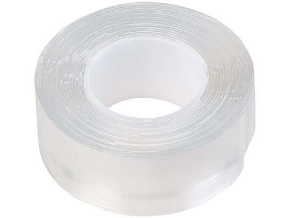 ruban adhésif acrylique double face transparents 2,5 cm x 3 m