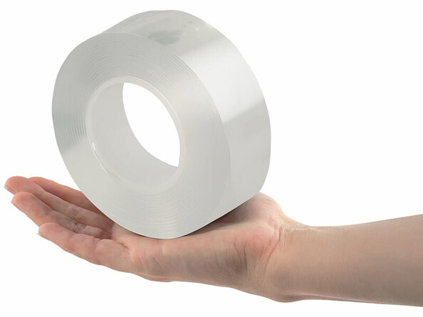 Ruban adhésif acrylique double face transparents 2,5 cm x 3 m