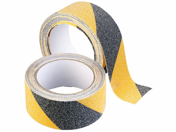 2 rubans adhésifs de signalisation antidérapants