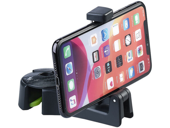 2 supports smartphone et porte sac pour appuie-tête