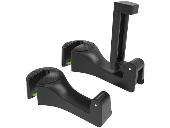 2 supports smartphone et porte sac pour appuie-tête