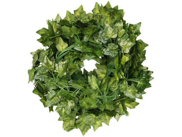 24 guirlandes décoratives en lierre artificiel enroulées