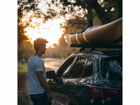 4 sangles de serrage à cliquet stabilsateur charge de toit