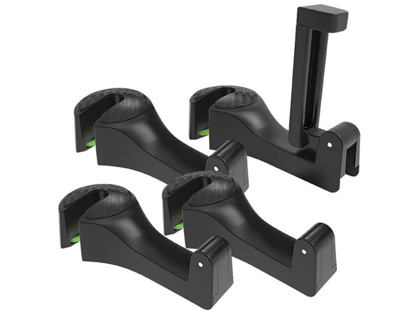 Pack de 4 supports pour smartphone avec crochet et mode d'emploi en français