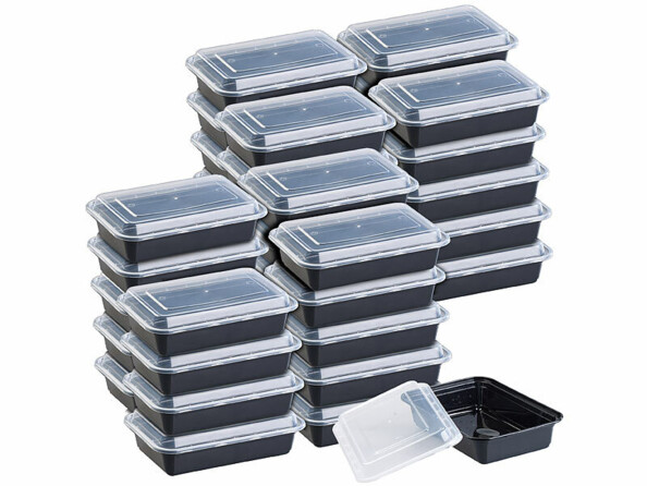 Pack de 40 boîtes de conservation 800 ml avec couvercles de la marque Rosenstein & Söhne
