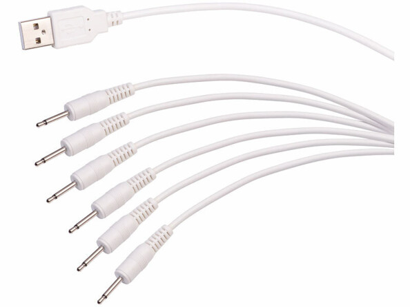 câble pieuvre USB pour chauffe plat avec batterie