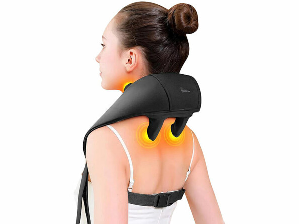 masseur shiatsu chauffant sans fil