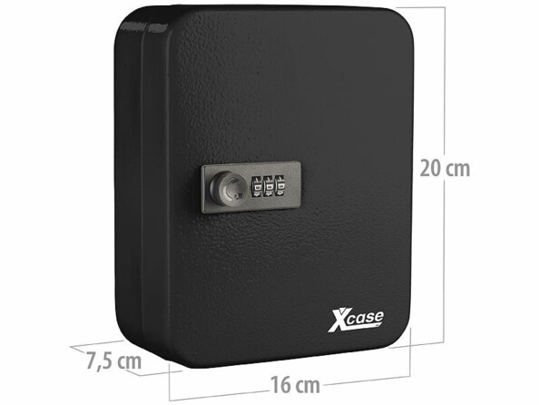 armoire à clés avec serrure à code - 20 crochets