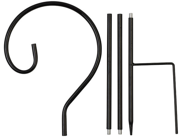 Arrosoir décoratif solaire avec éclairage LED et capteur d'obscurité