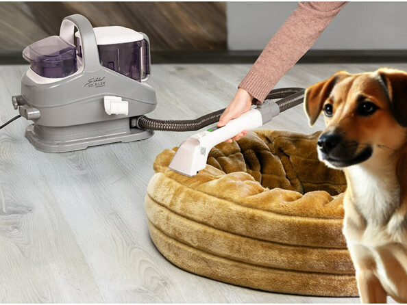 Nettoyeur vapeur injecteur extracteur pour textiles 12 kPa