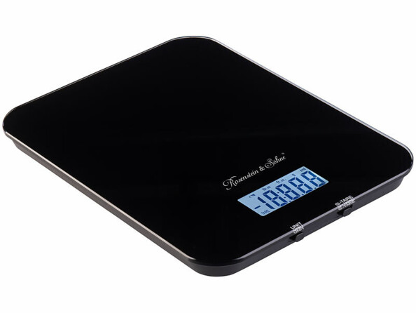 Balance de cuisine connectée avec batterie