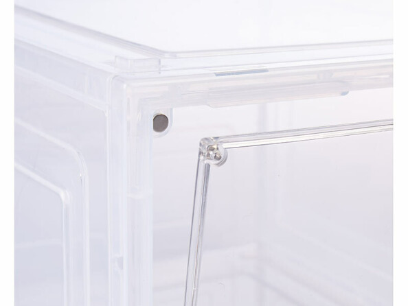 boîte de rangement pour chaussures avec porte magnétique
