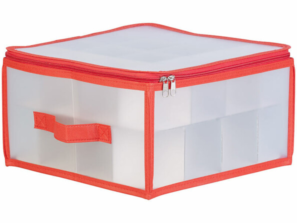 Boîte de rangement pour 32 boules de Noël Ø 6 cm
