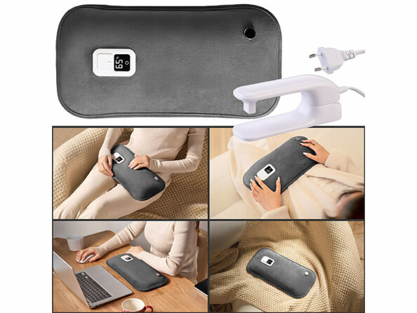 Grande bouillotte électrique sans fil rechargeable
