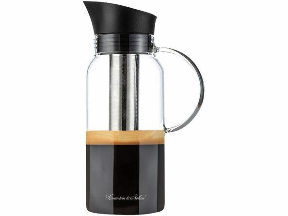Cafetière en verre 1,2 l pour infusion à froid