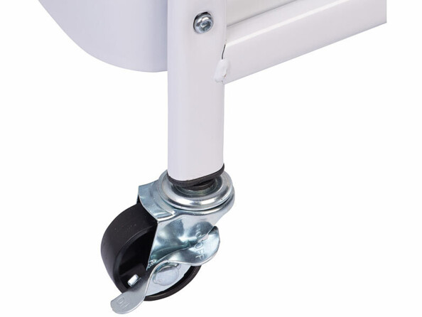 Chariot de rangement 3 niveaux à roulettes