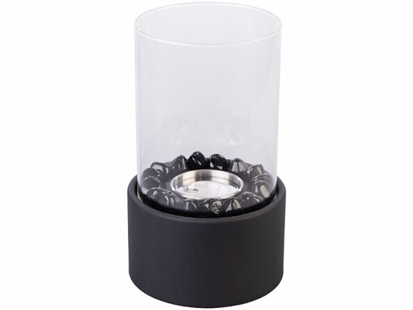 Cheminée de table cylindrique au bioéthanol