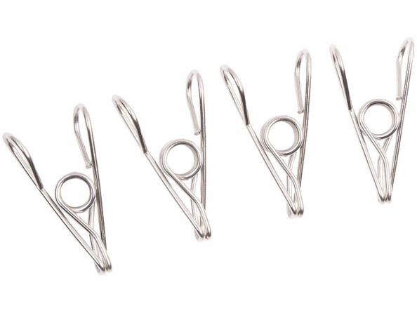 pinces à linge métalliques